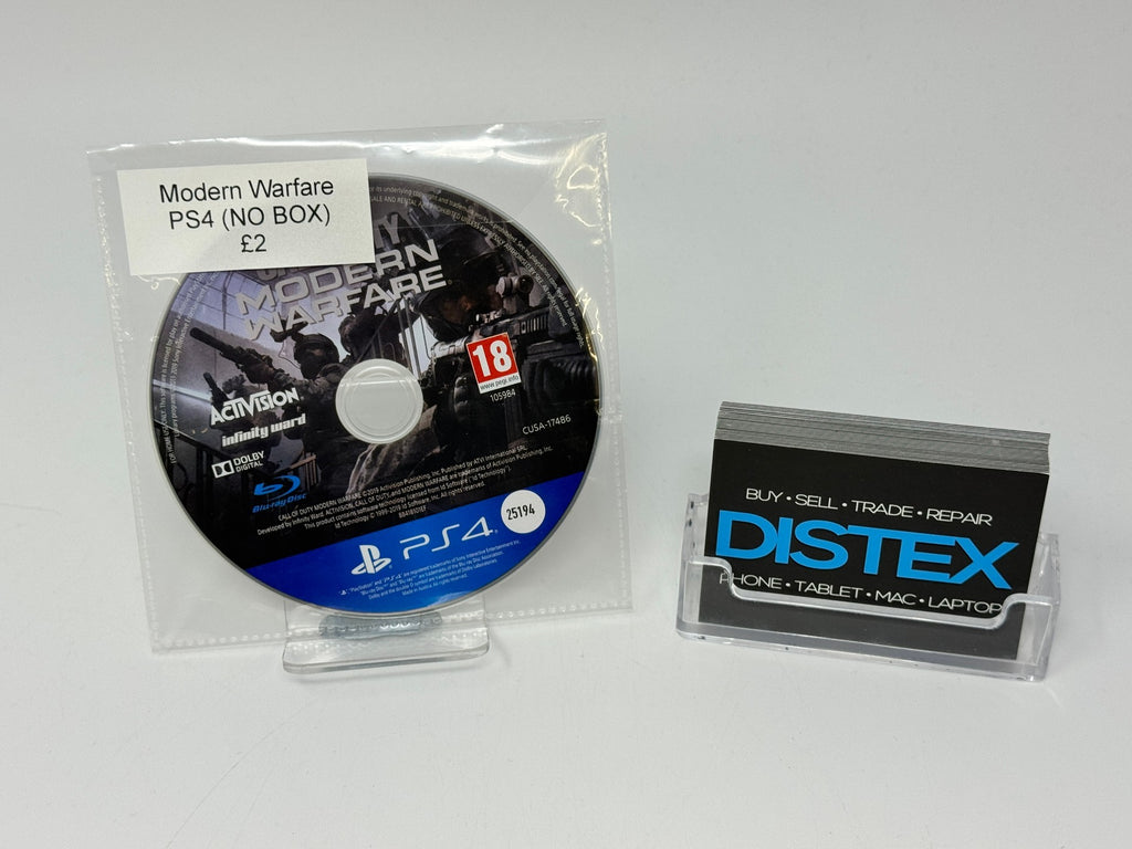 Modern Warfare PS4 Game NO BOX M25194