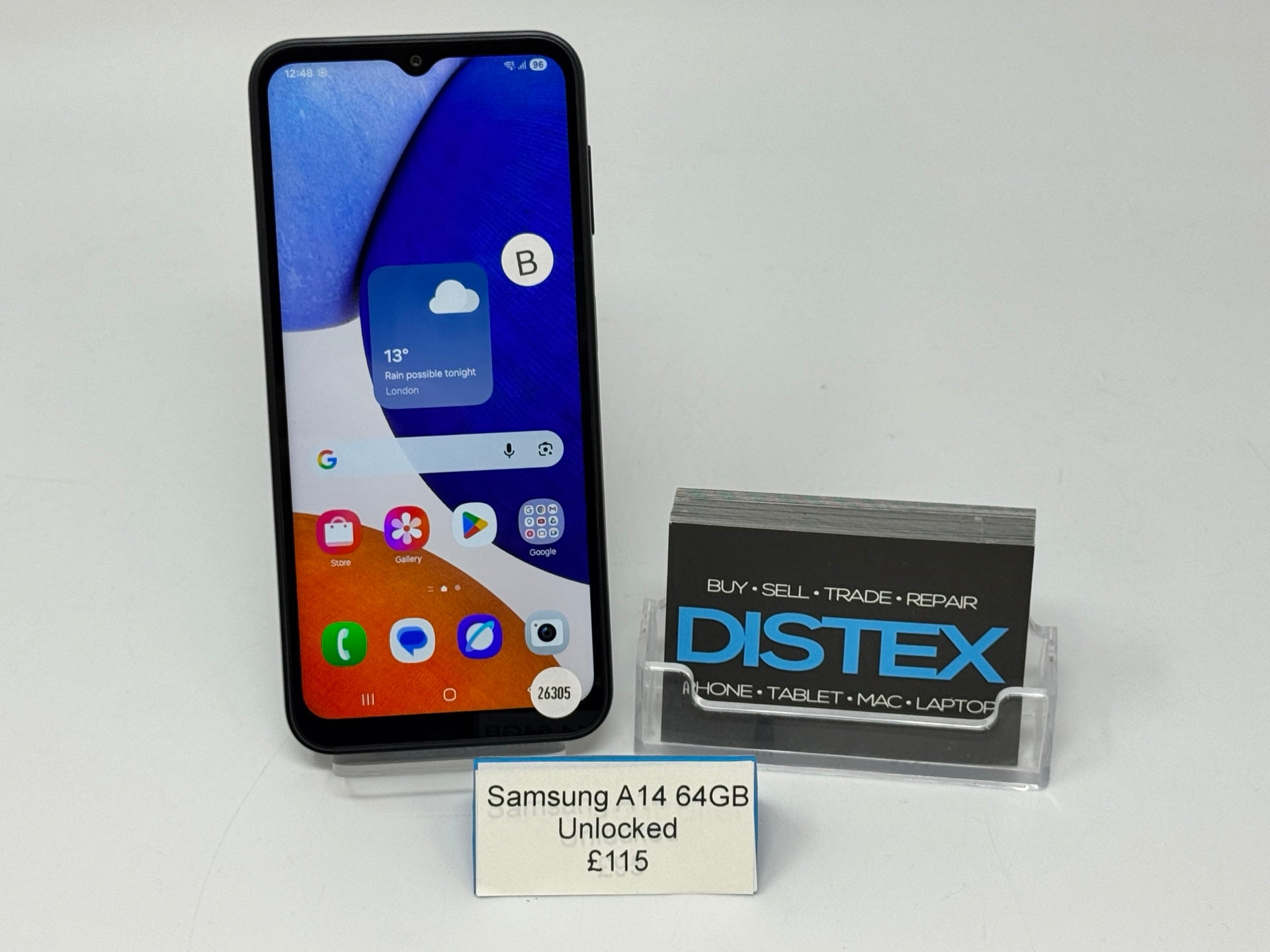 Samsung Galaxy A14 64GB Unlocked Black (B) M26305