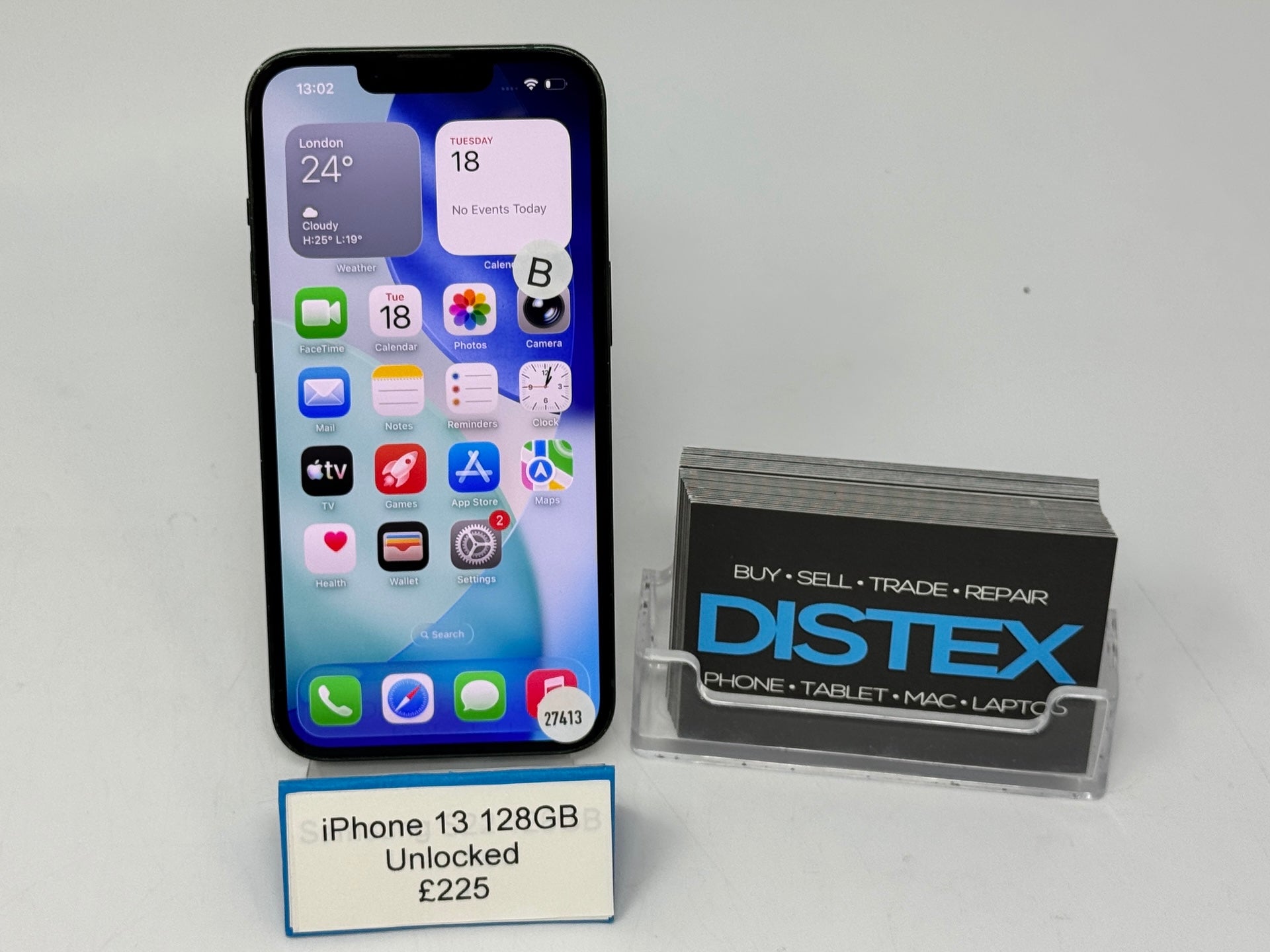Apple iPhone 13 128GB Unlocked Green (B) M27413