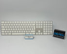 Apple Magic Keyboard with Numeric Keypad Lightning Silver (B) M27726
