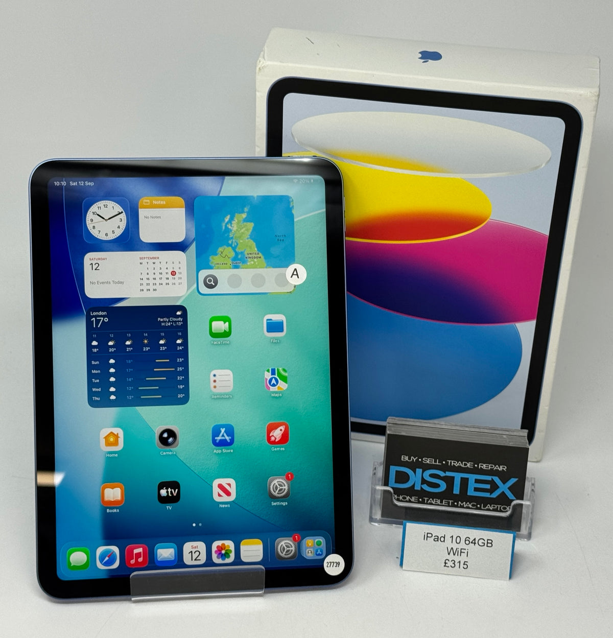 Apple iPad 10 64GB WiFi Blue (A) M27739