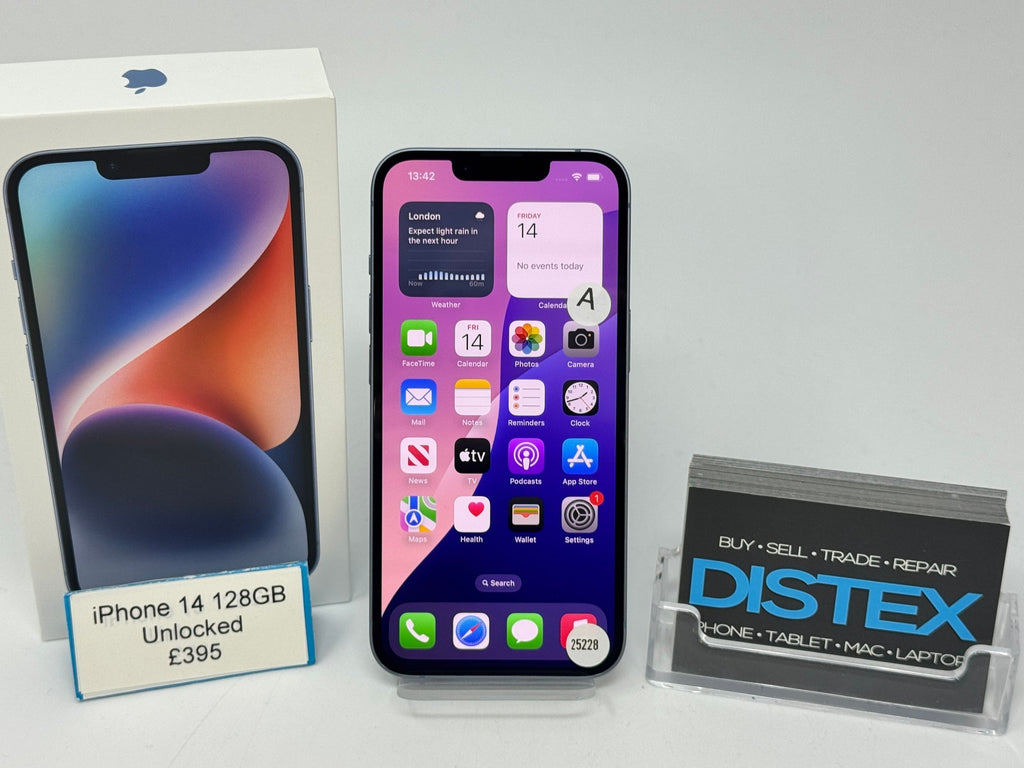 Apple iPhone 14 128GB Unlocked Blue (A) M25228