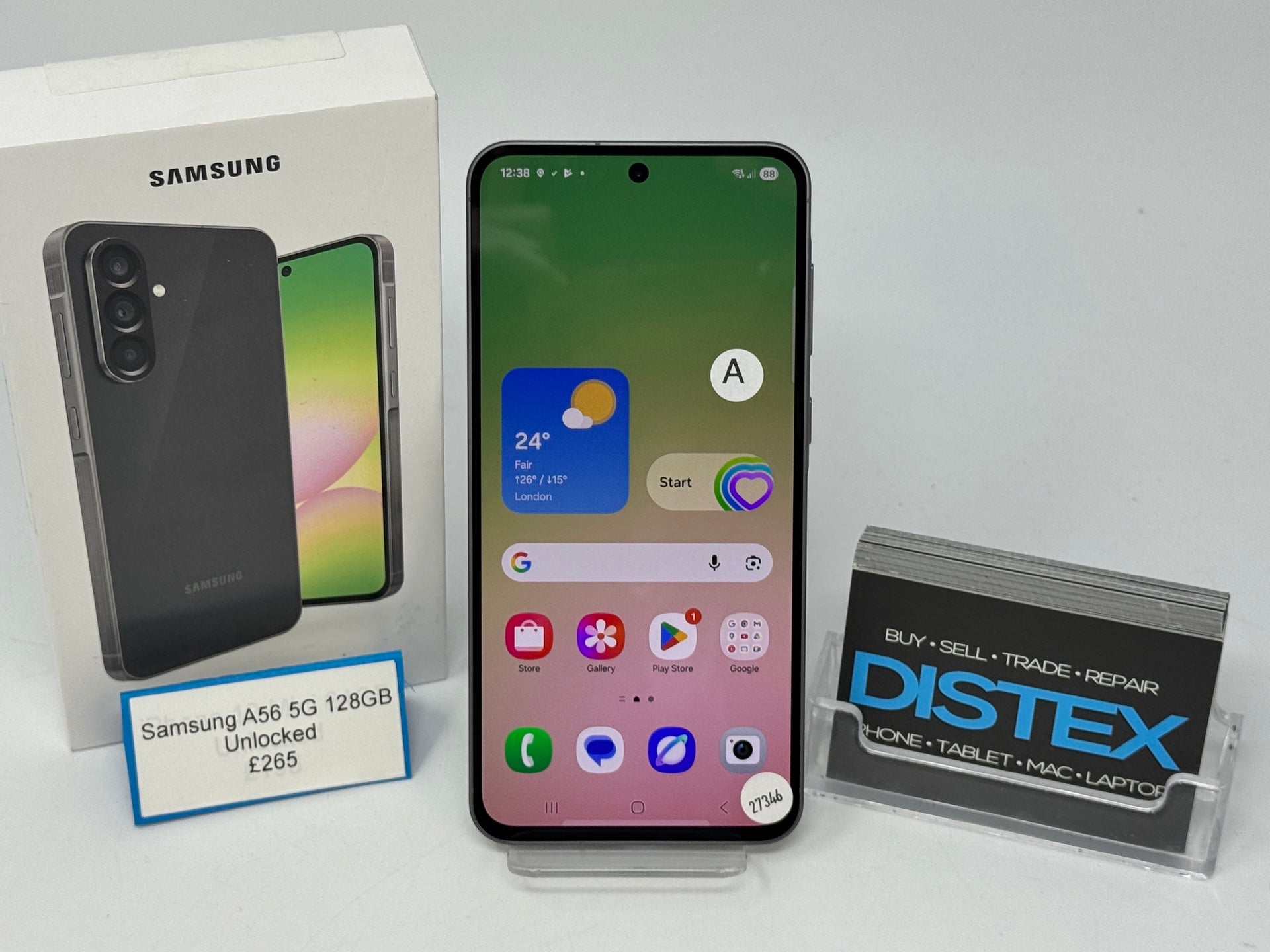 Samsung A56 5G 128GB Unlocked Awesome Graphite (A) M27346