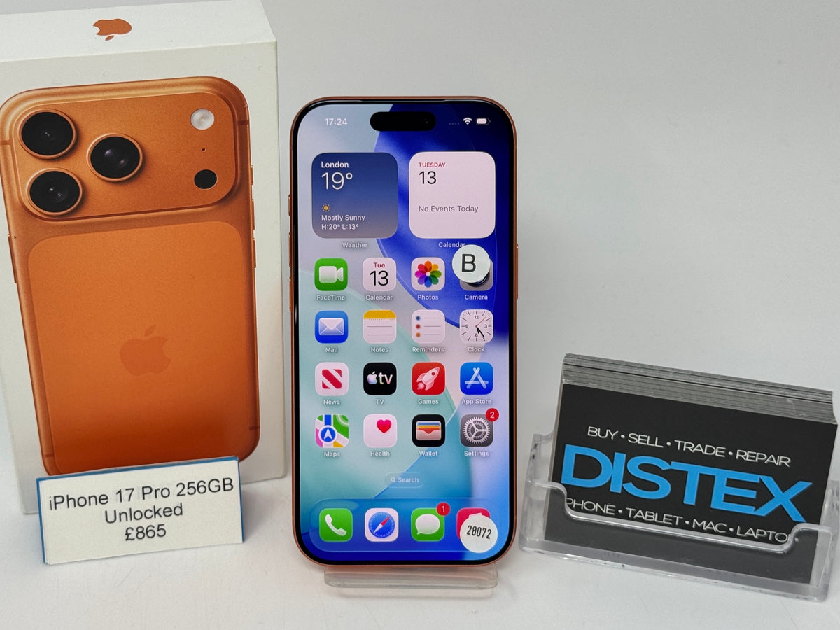 Apple iPhone 17 Pro 256GB Unlocked Cosmic Orange (B) M28072