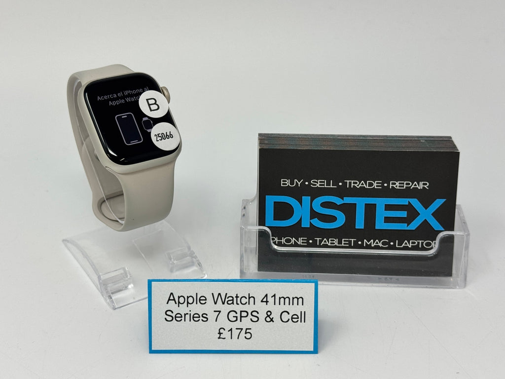Apple Watch Series 7 41mm GPS+Cellular Starlight (B) M25066