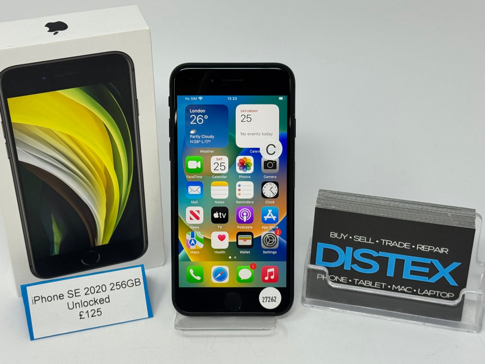 Apple iPhone SE 2020 256GB Unlocked Black (C) M27262