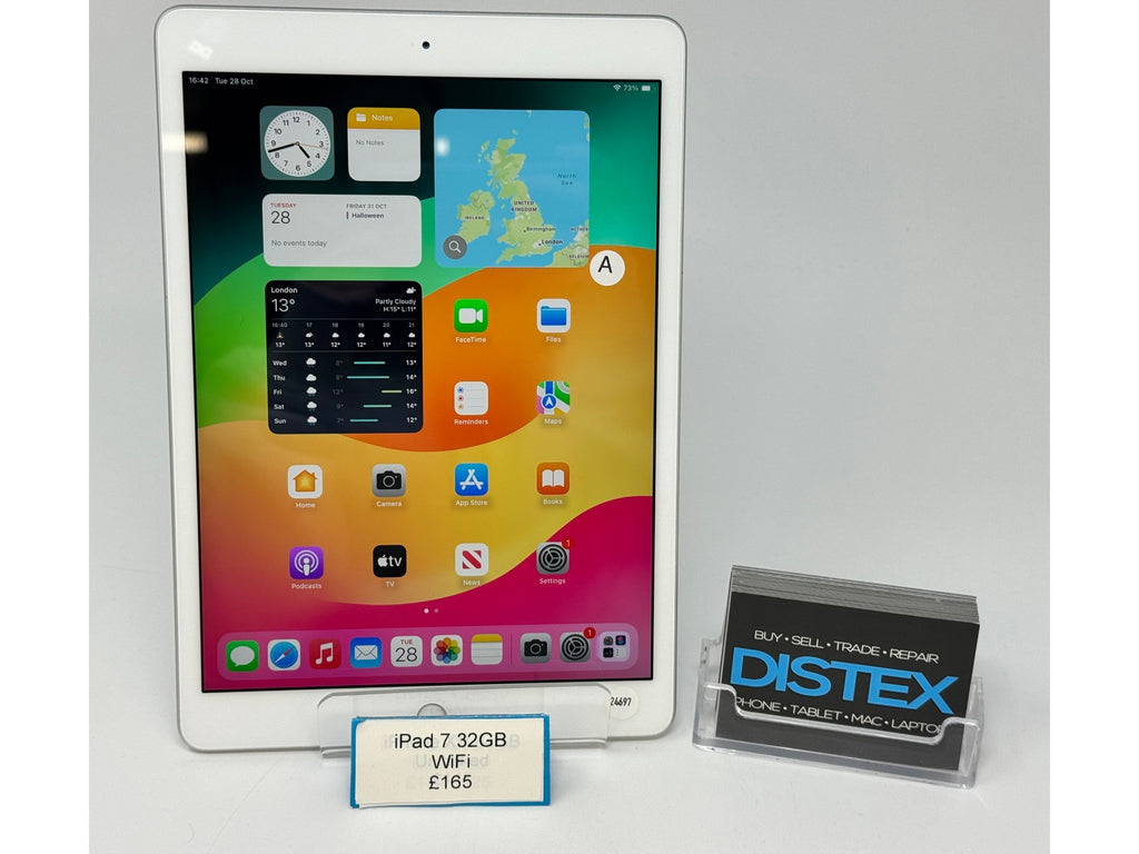 Apple iPad 7 32GB WiFi Silver (A) M24697