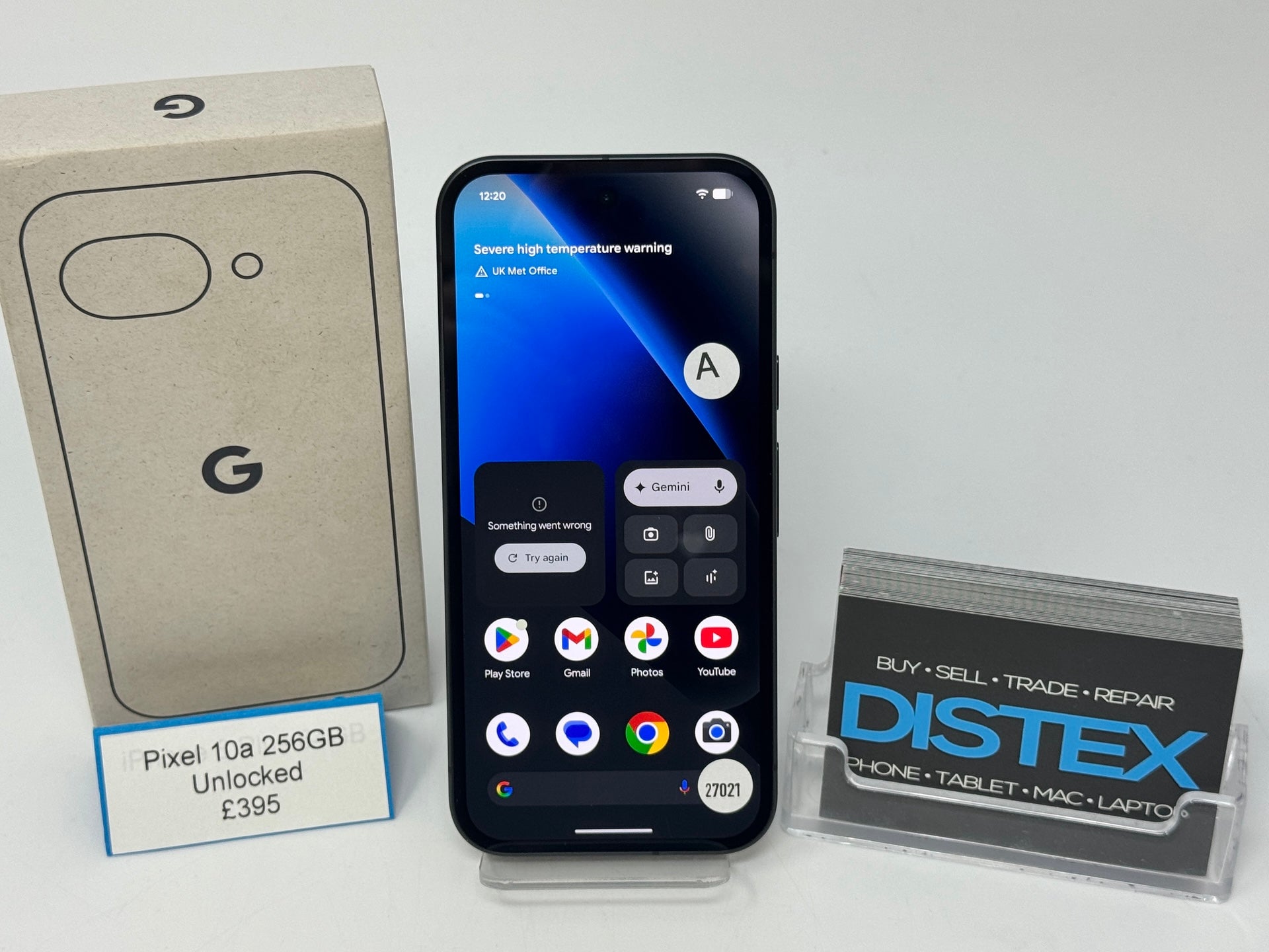 Google Pixel 10a 256GB Unlocked Obsidian (A) M27021