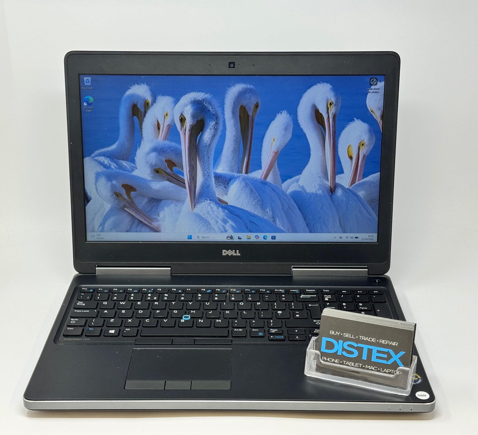 Dell Precision 7520 Intel Xeon E3-1505m 16GB RAM 512GB SSD NVIDIA Quadro M2200 Windows 11 (B) M26459