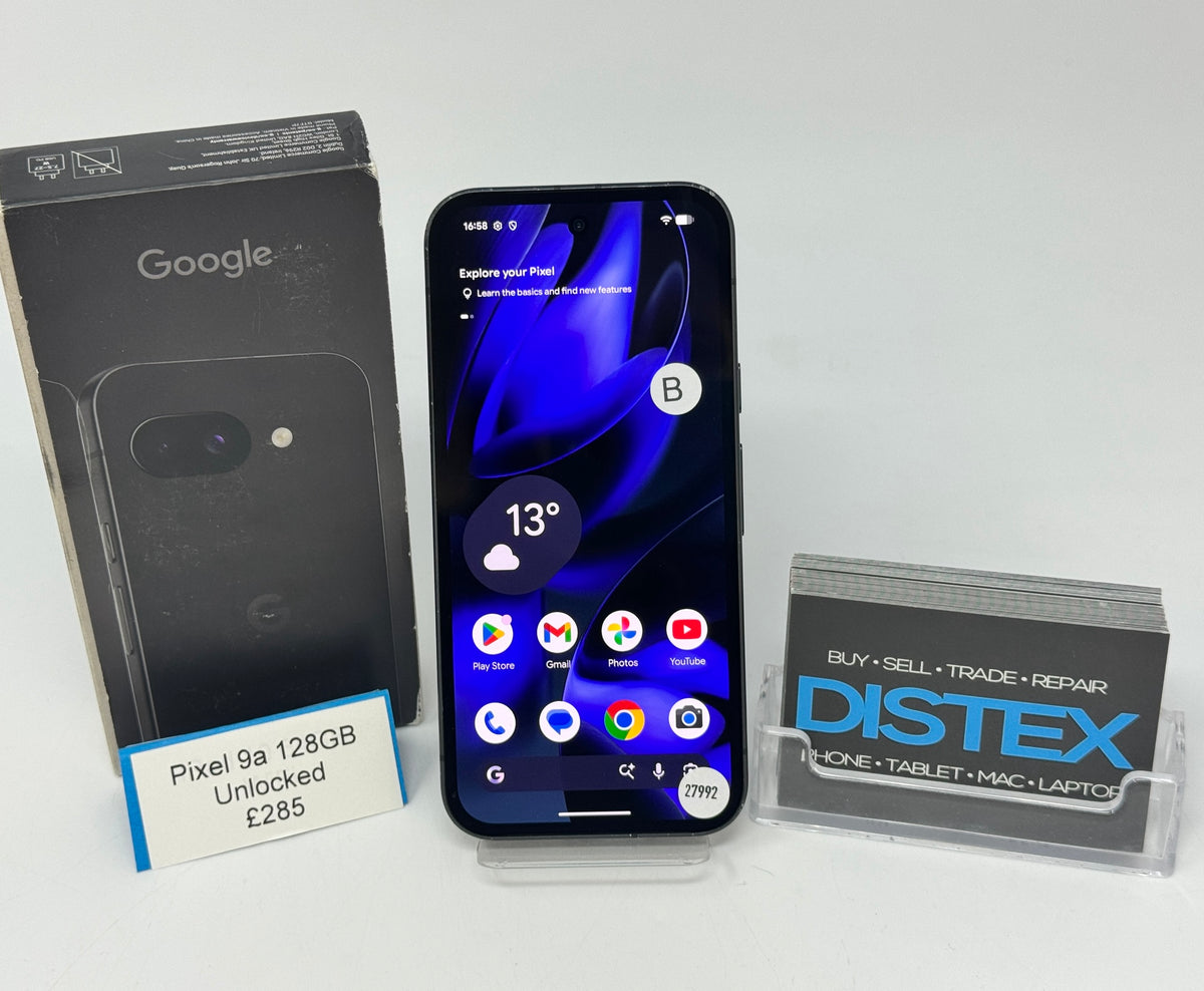 Google Pixel 9a 128GB Unlocked Obsidian (B) M27992