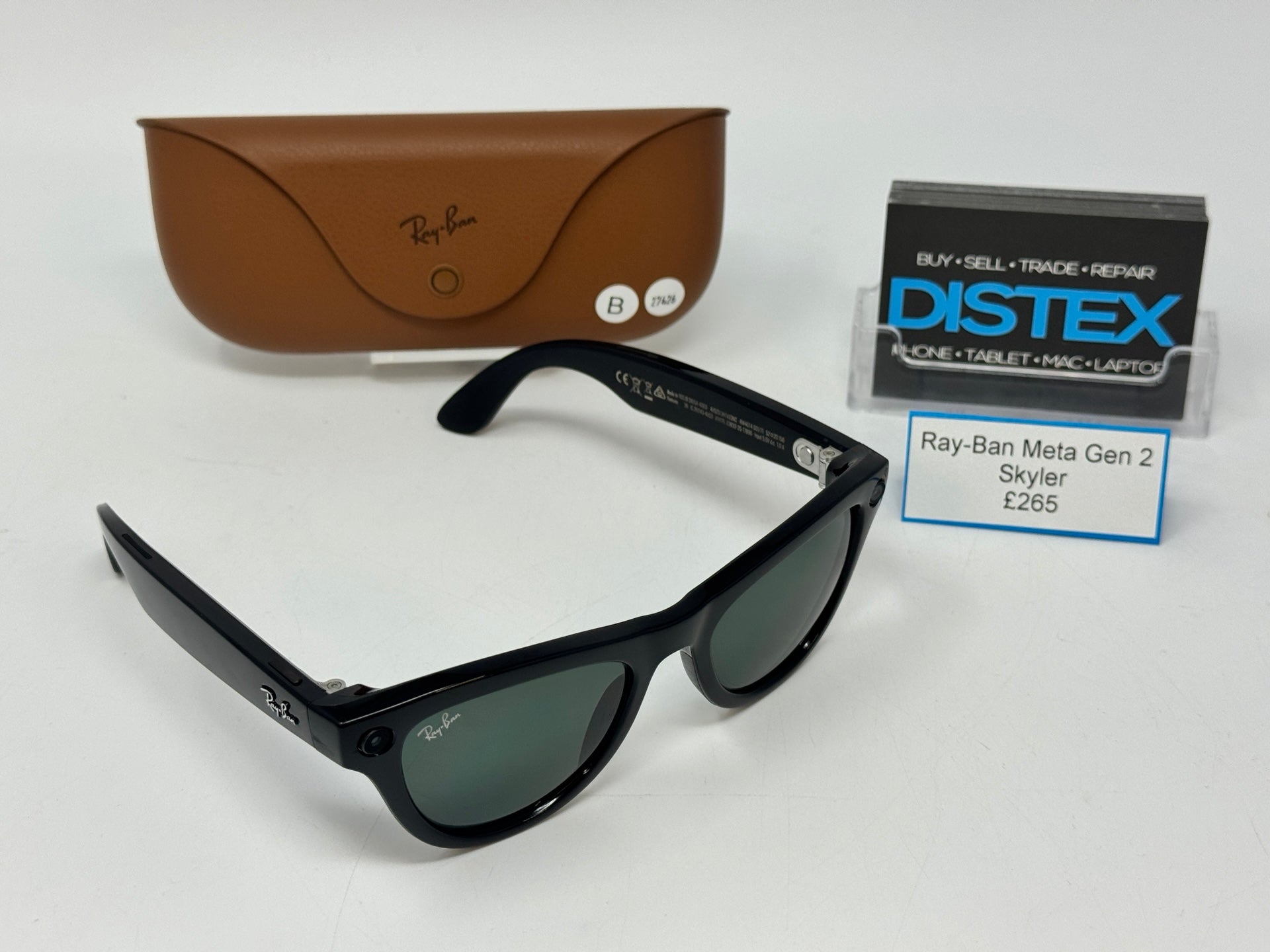 Ray-Ban Meta Gen 2 Skyler Wireless Shiny Black (B) M27626