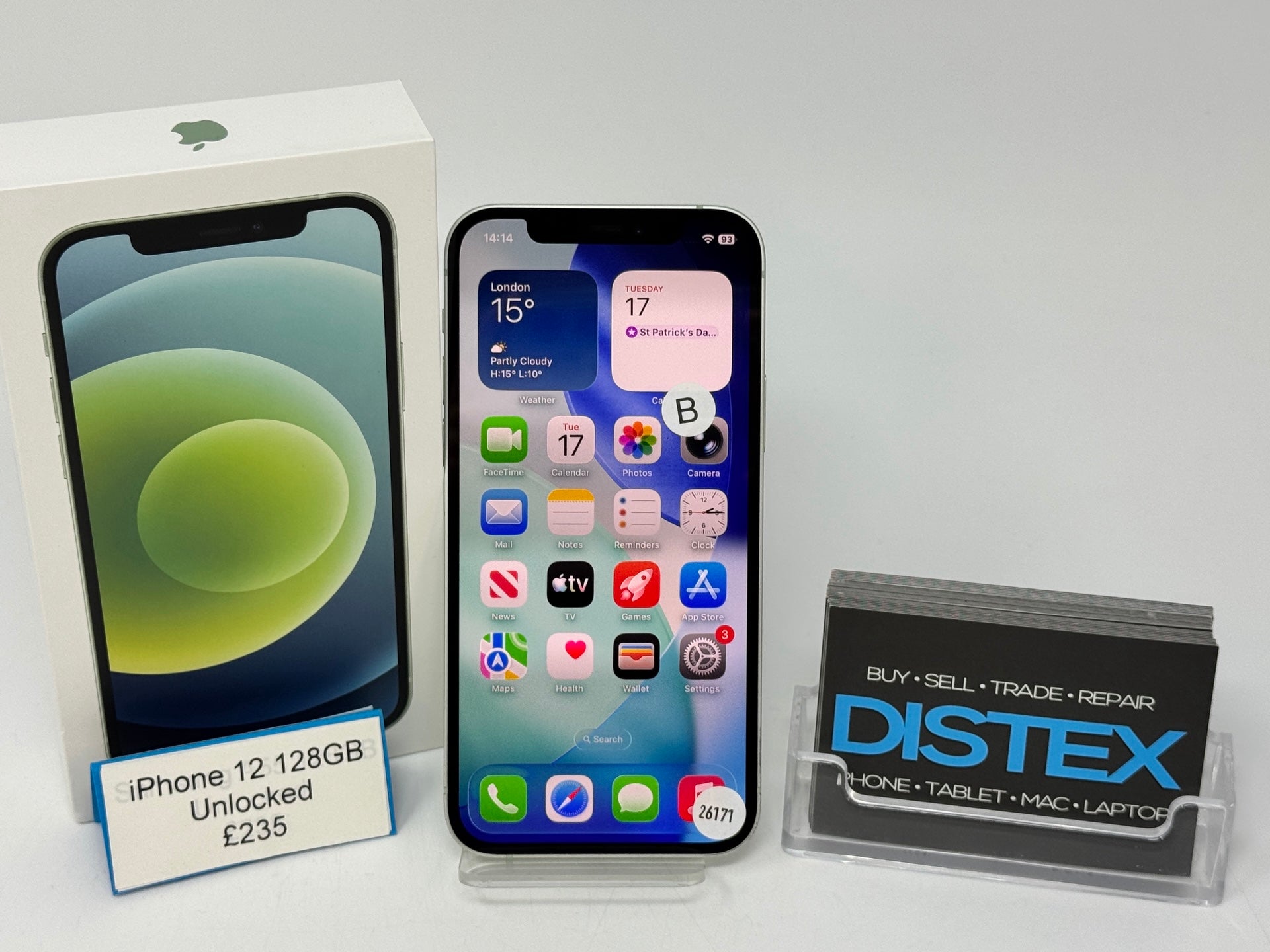 Apple iPhone 12 128GB Unlocked Green (B) M26171