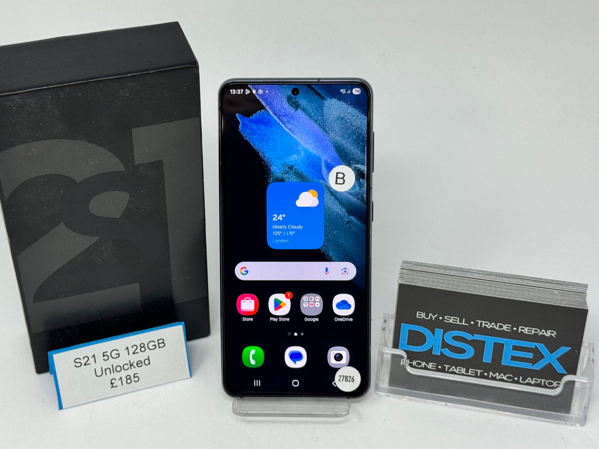 Samsung Galaxy S21 5G 128GB Unlocked Phantom Grey (B) M27826