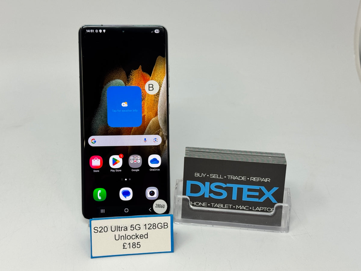 Samsung Galaxy S20 Ultra 5G 128GB Unlocked Cosmic Grey (B) M28060