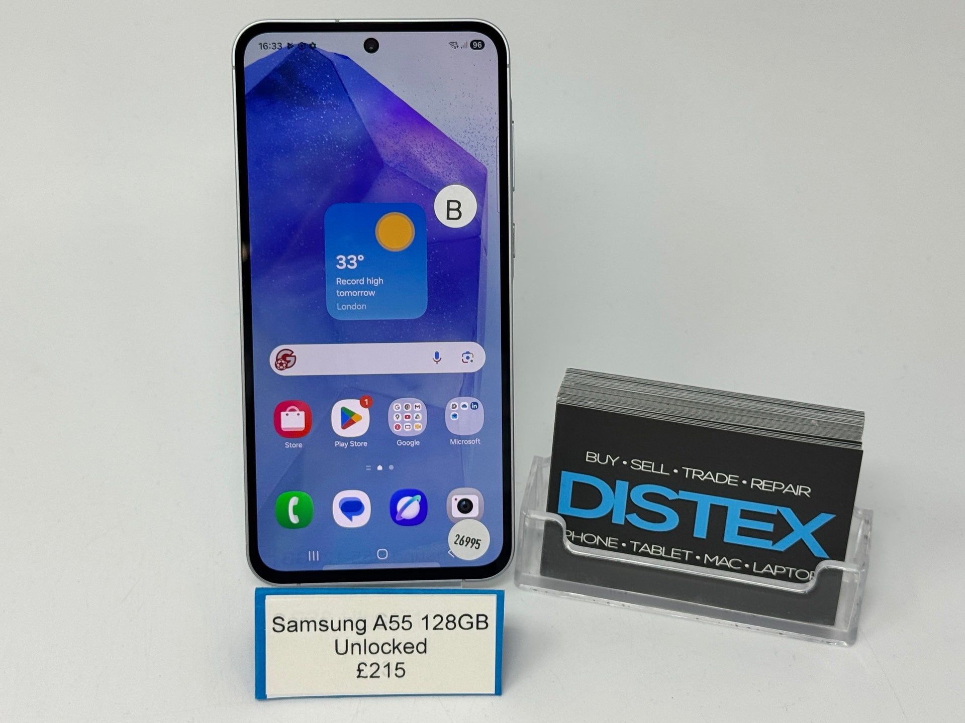 Samsung Galaxy A55 128GB Unlocked Awesome Iceblue (B) M26995