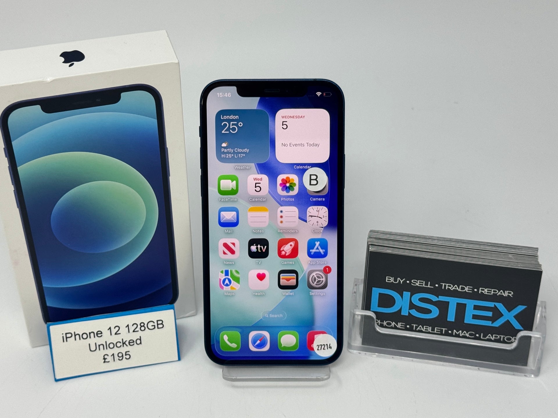 Apple iPhone 12 128GB Unlocked Blue (B) M27214