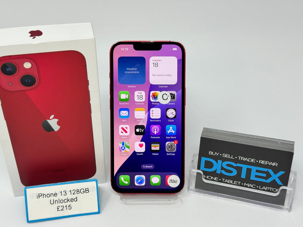Apple iPhone 13 128GB Unlocked Red (C-) M25241