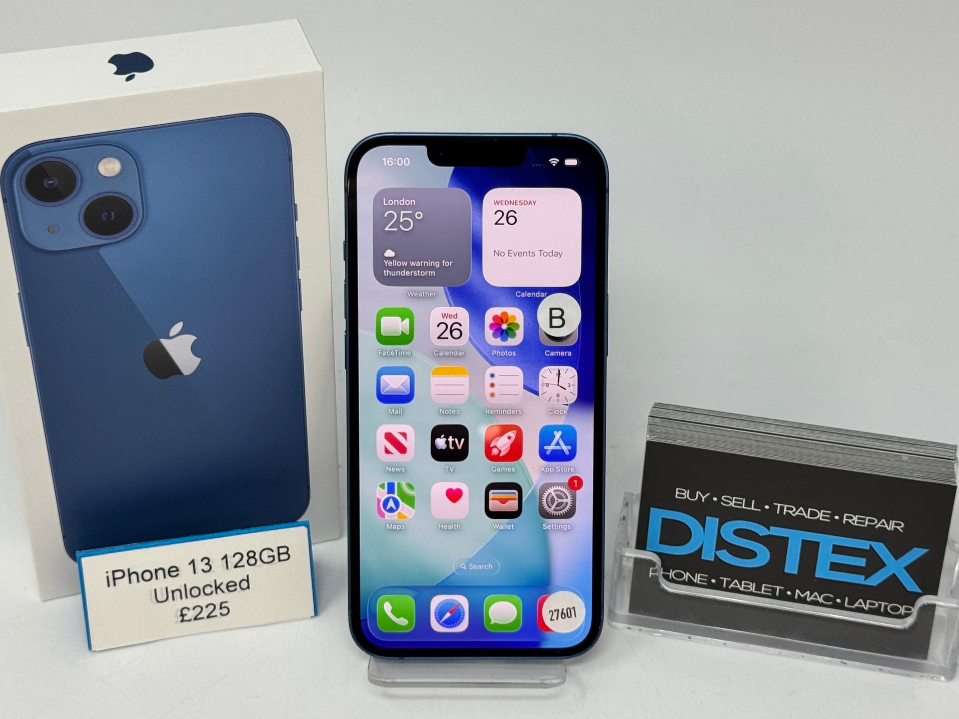 Apple iPhone 13 128GB Unlocked Blue (B) M27601