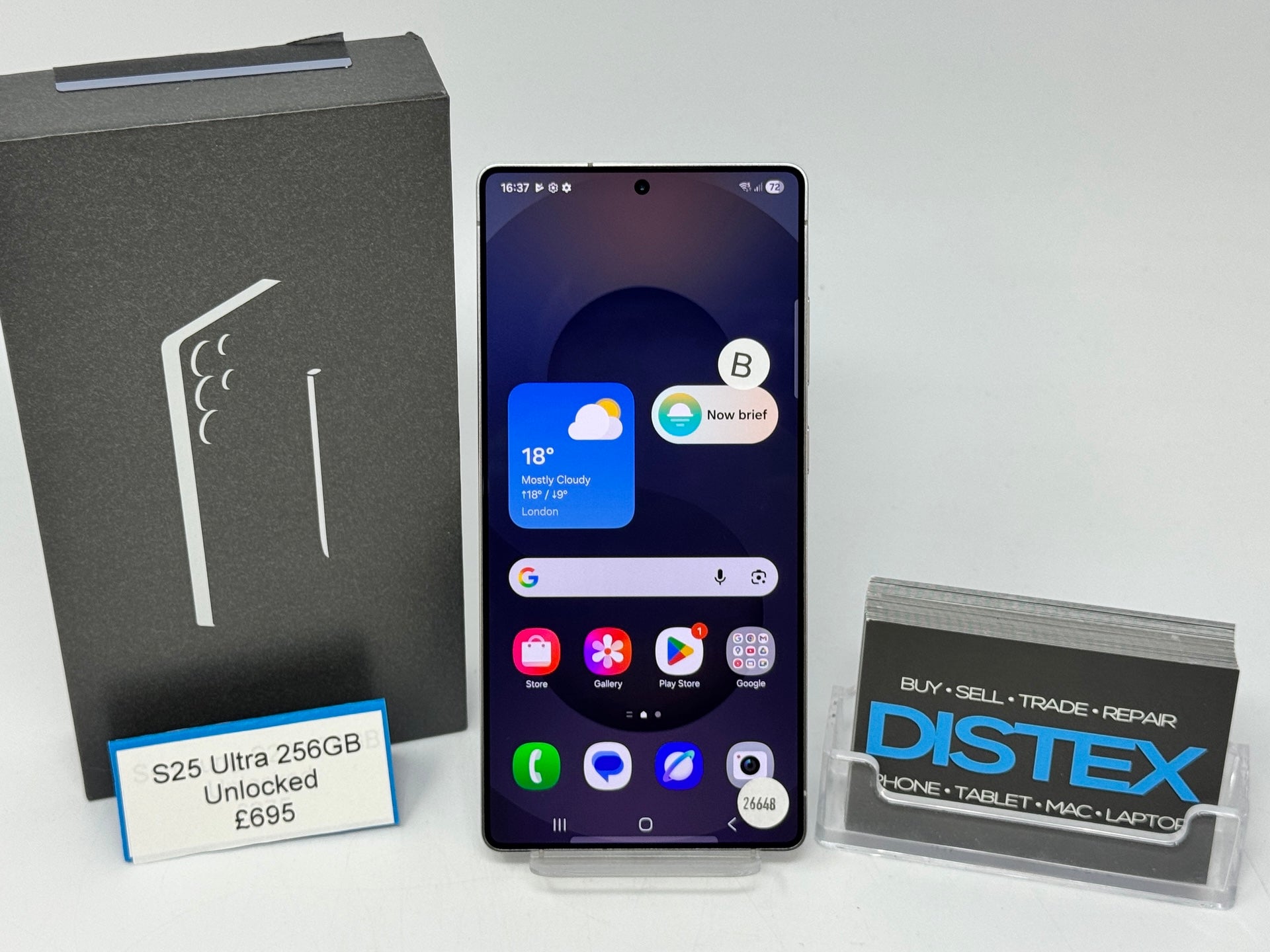 Samsung S25 Ultra 256GB Unlocked Titanium Silverblue (B) M26648