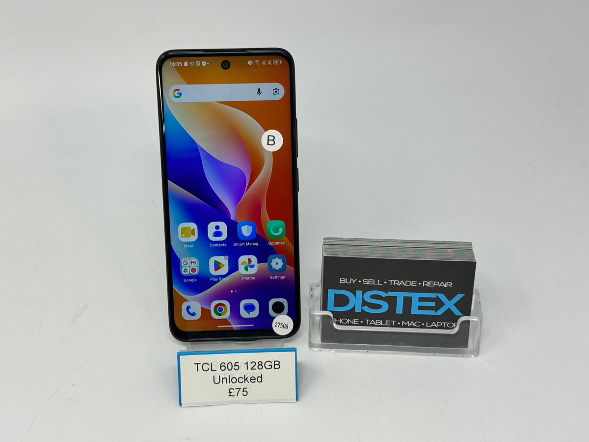 TCL 605 128GB Unlocked Space Grey (B) M27506