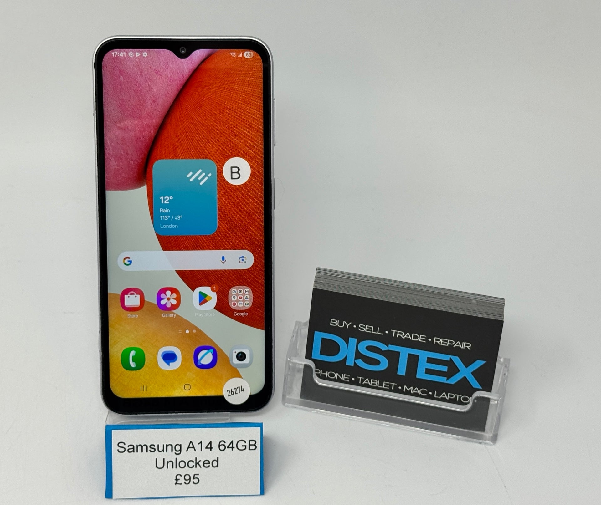 Samsung A14 64GB Unlocked Purple (B) M26274