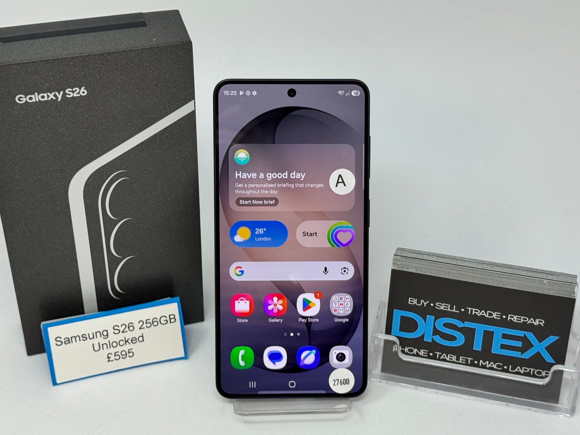 Samsung Galaxy S26 256GB Unlocked Black (A) M27600
