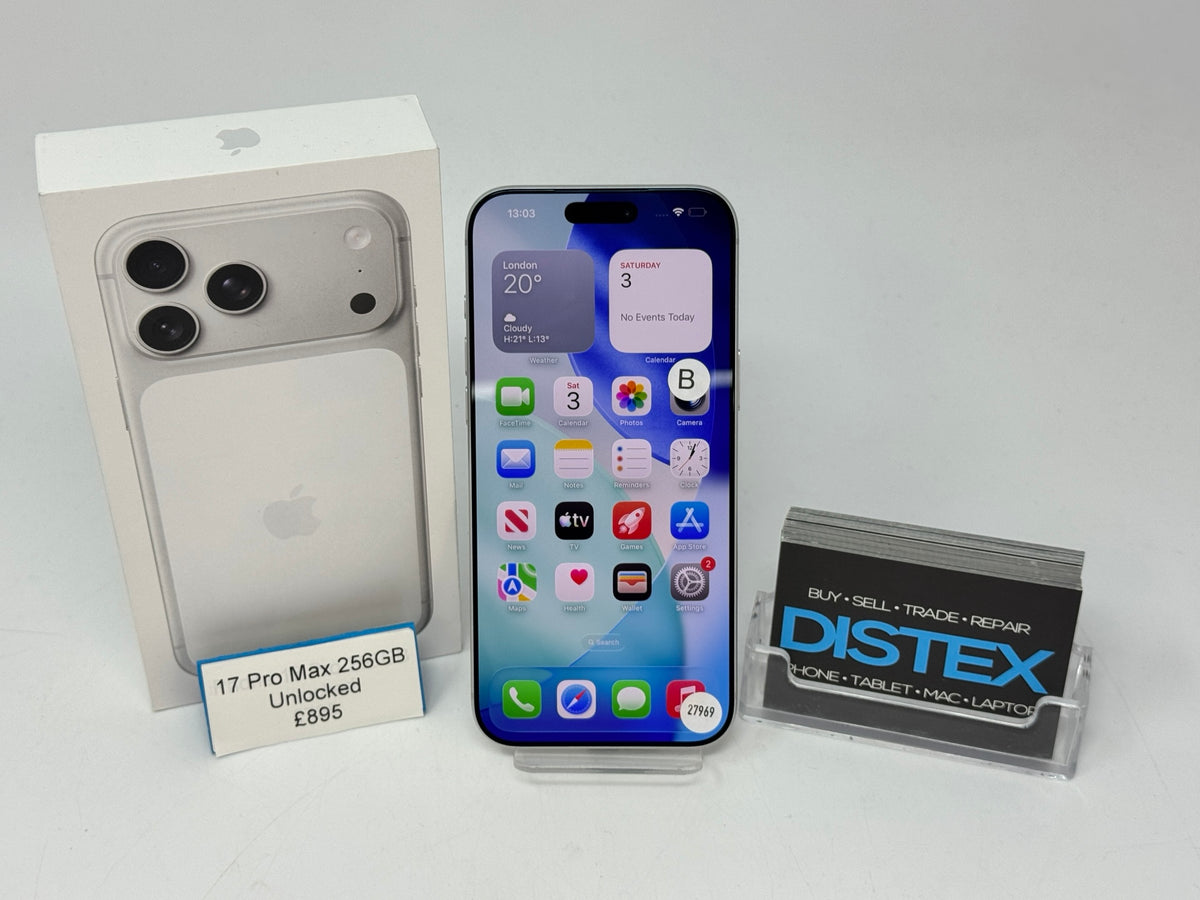 Apple iPhone 17 Pro Max 256GB Unlocked Silver (B) M27969