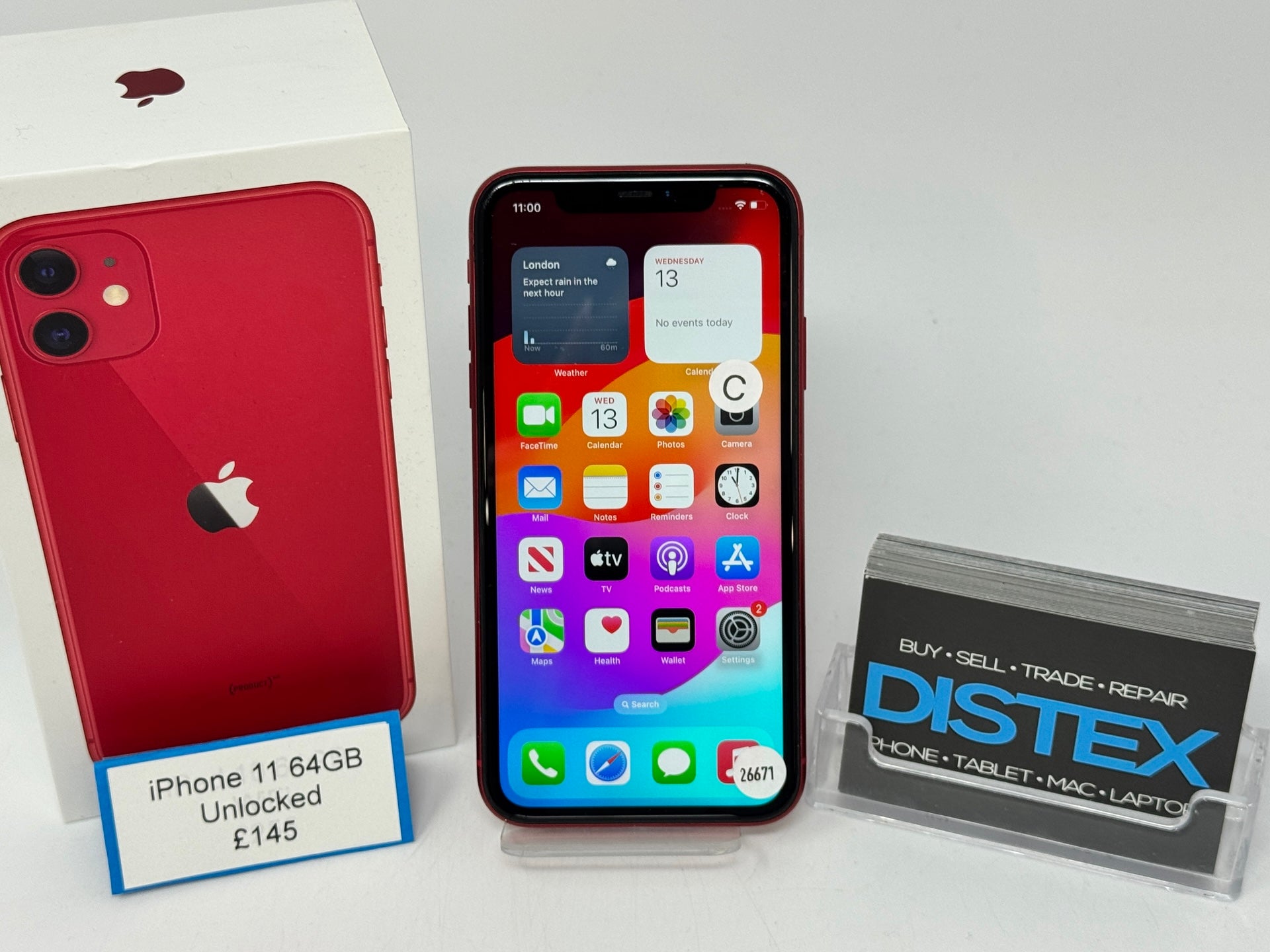 Apple iPhone 11 64GB Unlocked Red (C) M26671