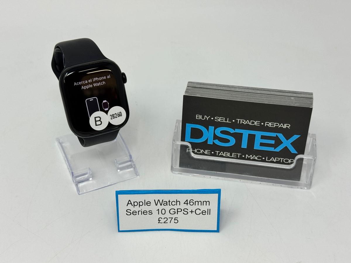 Apple Watch Series 10 46mm GPS+Cellular Jet Black (B) M28260