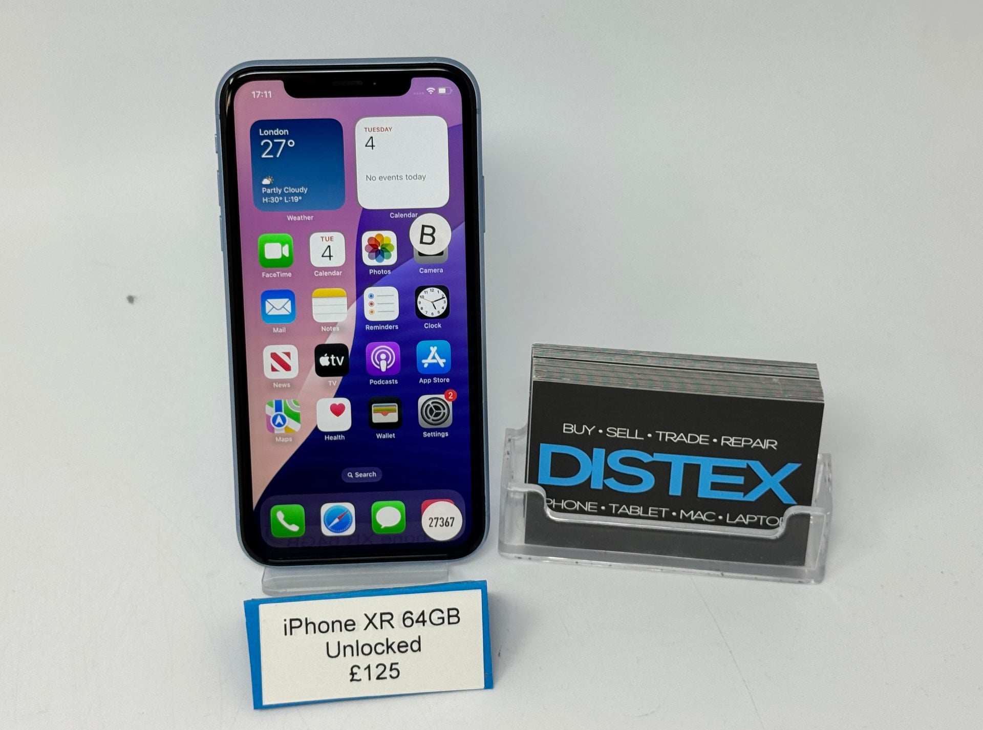 Apple iPhone XR 64GB Unlocked Blue (B) M27367
