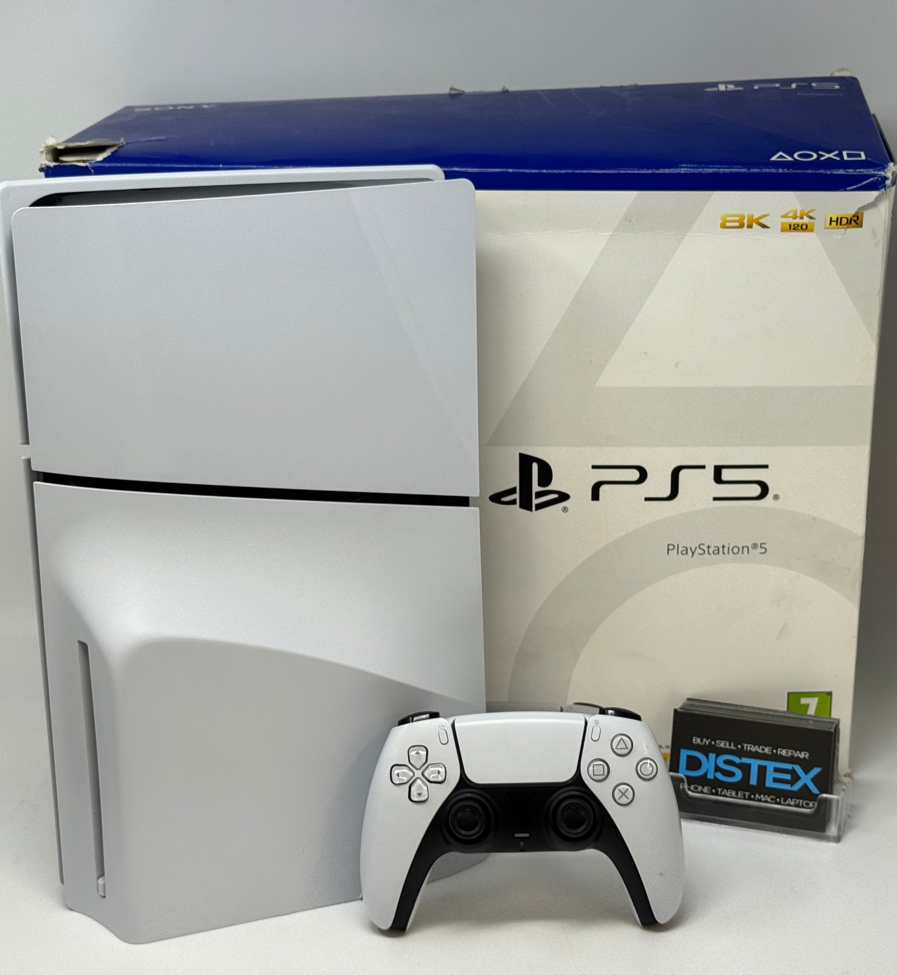 Sony PlayStation 5 PS5 Slim 1TB Disc Edition Boxed with DualSense Controller, Power Cable & HDMI (B) M27603