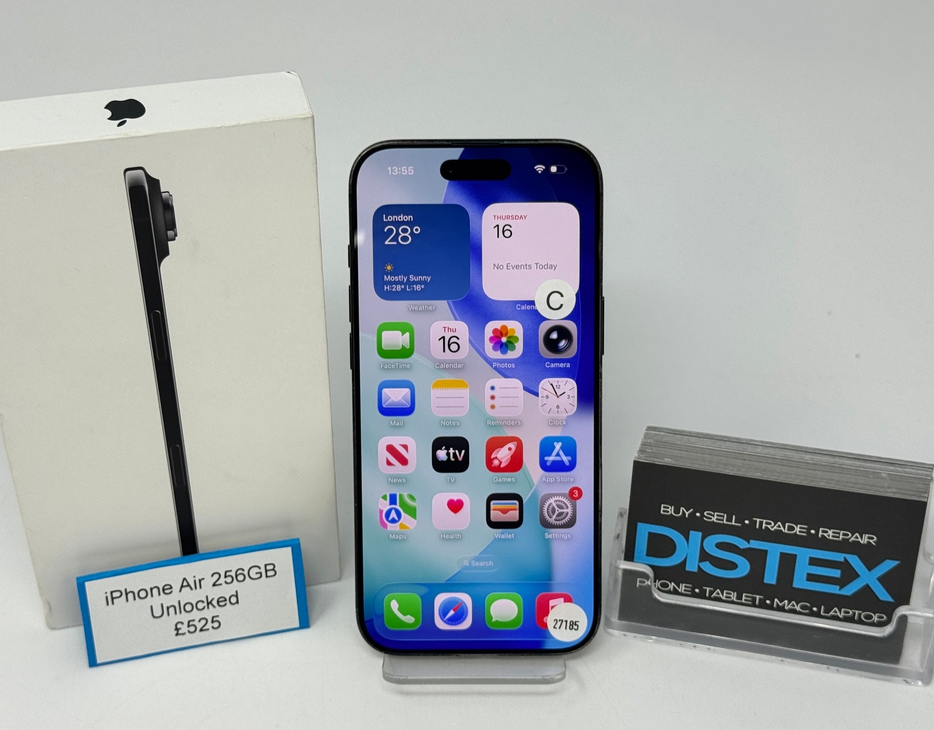 Apple iPhone Air 256GB Unlocked Black (C) M27185