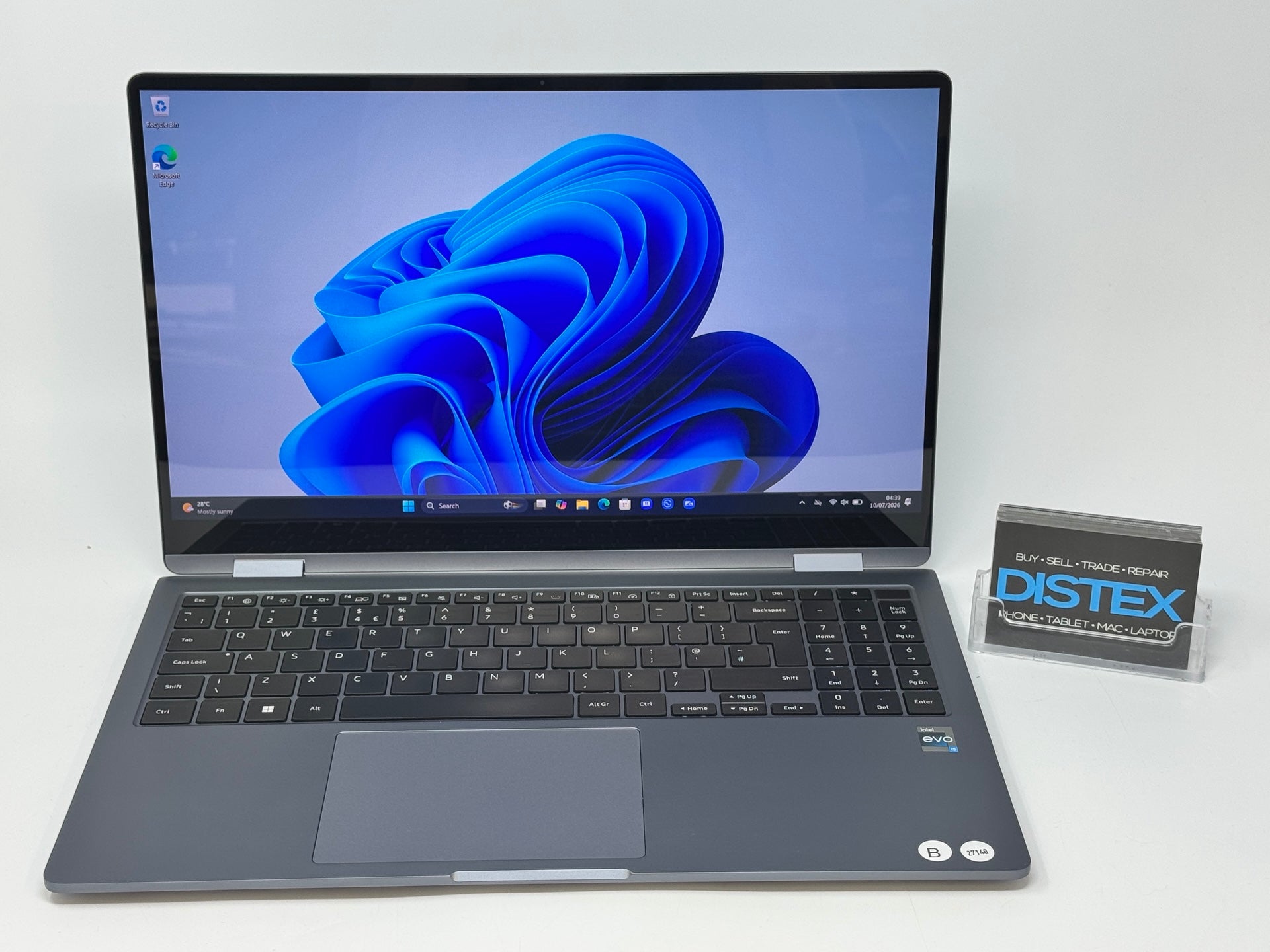 Samsung Galaxy Book4 Intel Core Ultra 5 120u 8GB RAM 256GB SSD Touchscreen 15.6” (B) M27148