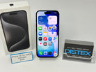 Apple iPhone 15 Pro 128GB Unlocked Black Titanium (B) M27525