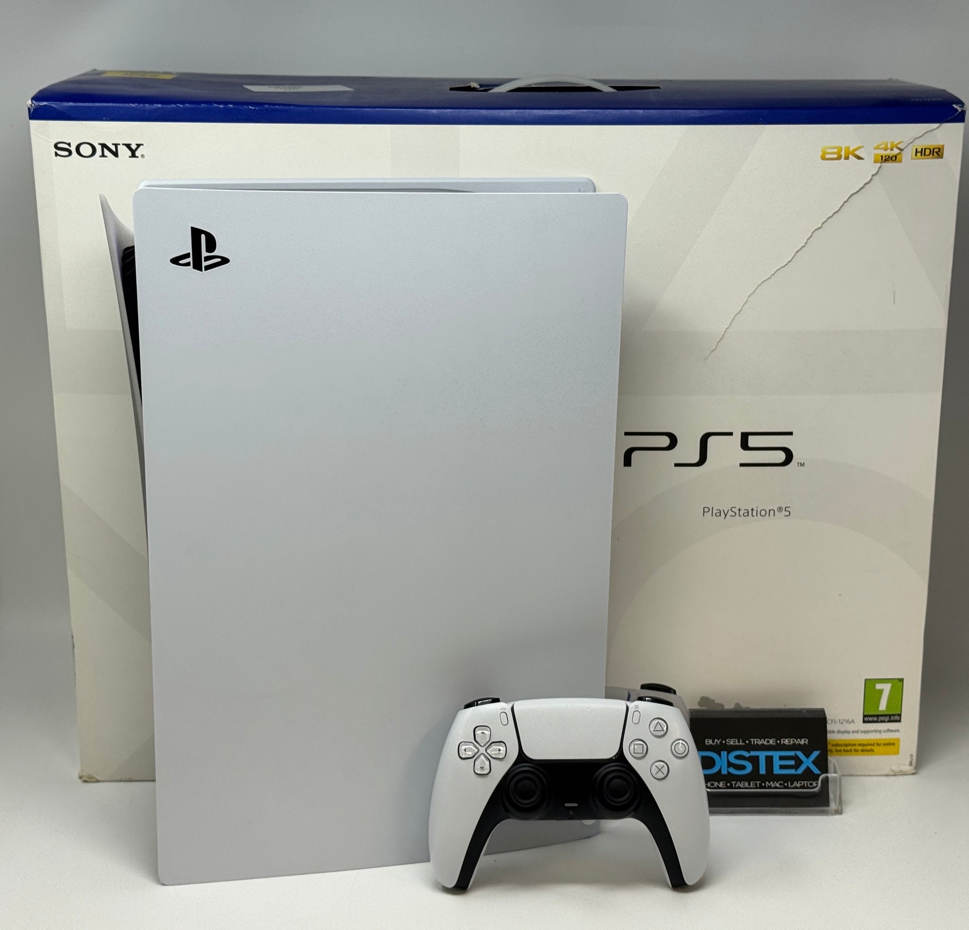 Sony PlayStation 5 PS5 Disc Edition 825GB Console w/ DualSense Controller, Power Cable & HDMI (B) M25992