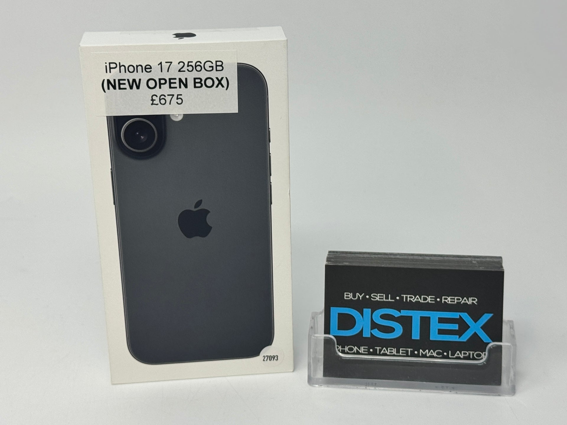 Apple iPhone 17 256GB Unlocked Black (SEALED) M27093