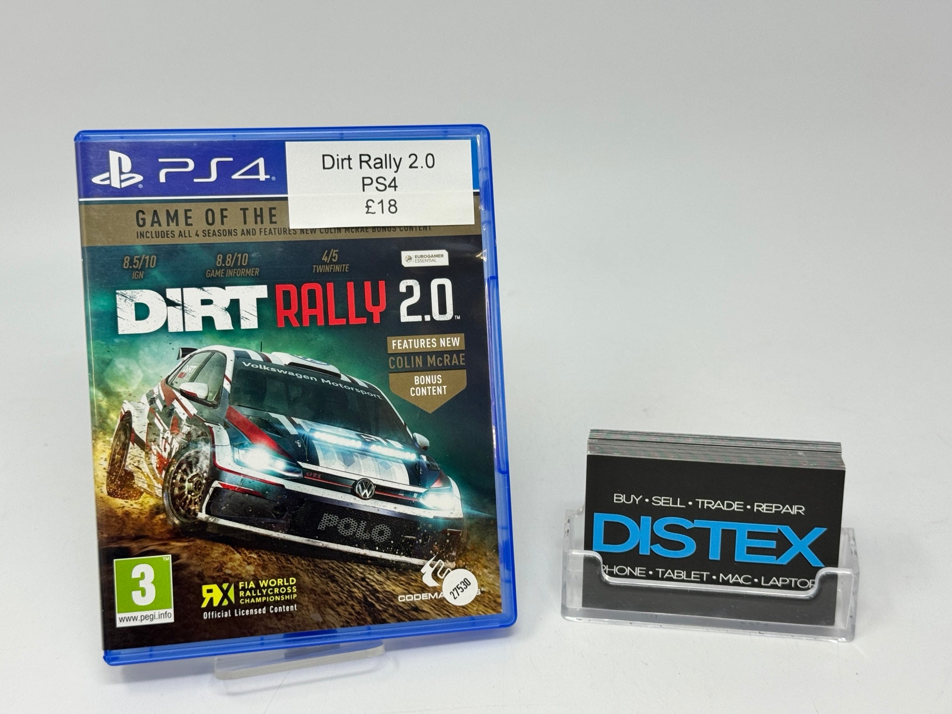 Dirt Rally 2.0 PlayStation 4 Game M27530