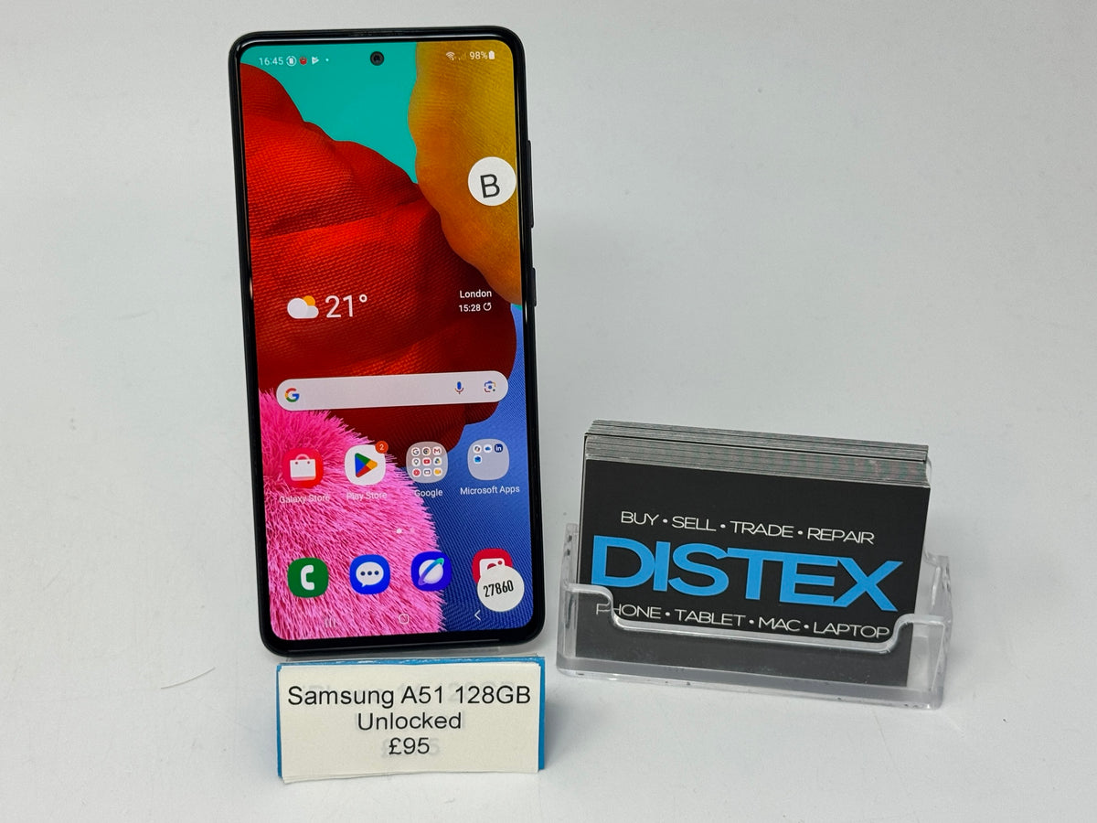 Samsung Galaxy A51 128GB Unlocked Prism Crush Black (B) M27860