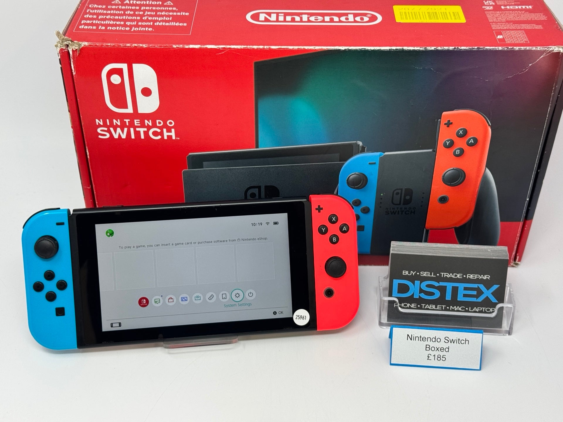 Nintendo Switch Console Boxed with Accessories (B) M25961