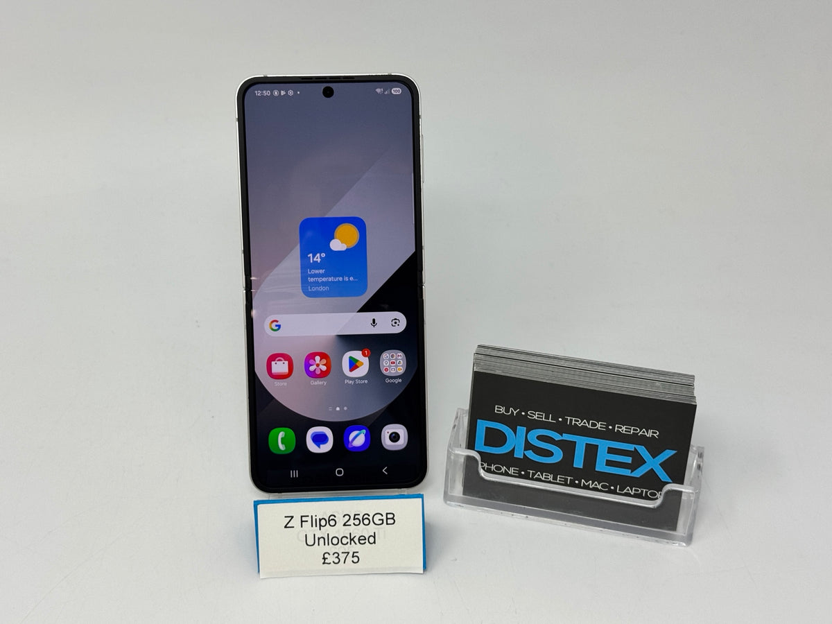 Samsung Galaxy Z Flip6 256GB Unlocked Silver Shadow (B) M28039