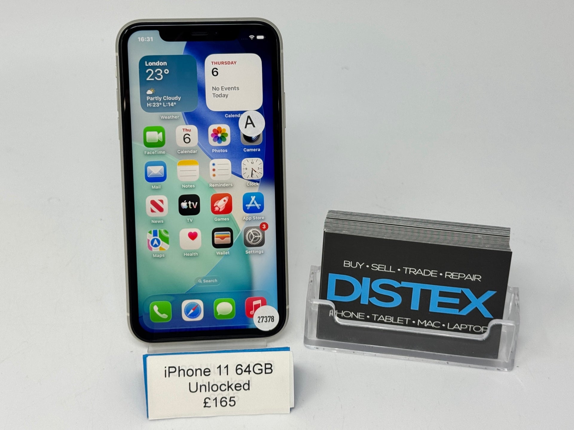 Apple iPhone 11 64GB Unlocked White (A) M27378