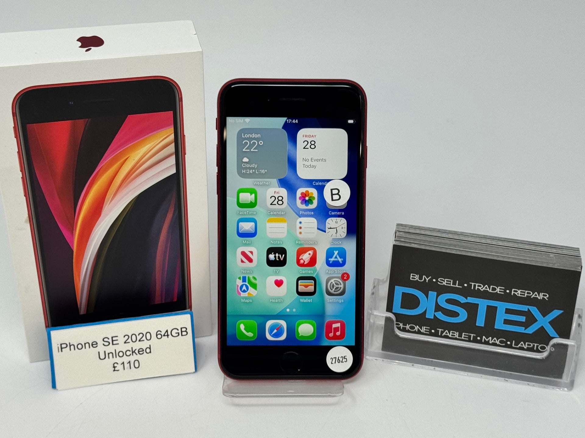 Apple iPhone SE 2020 64GB Unlocked (PRODUCT)RED (B) M27625