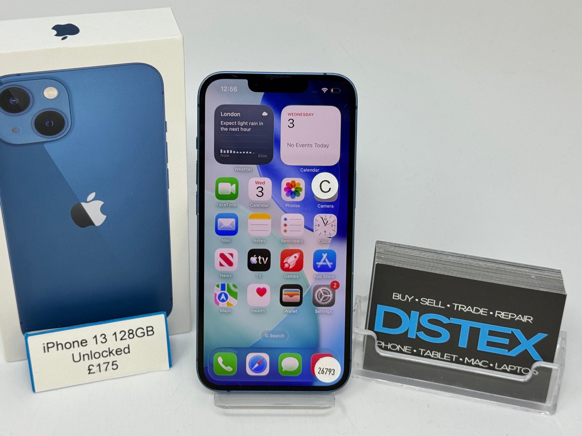 Apple iPhone 13 128GB Unlocked Blue (C) M26793