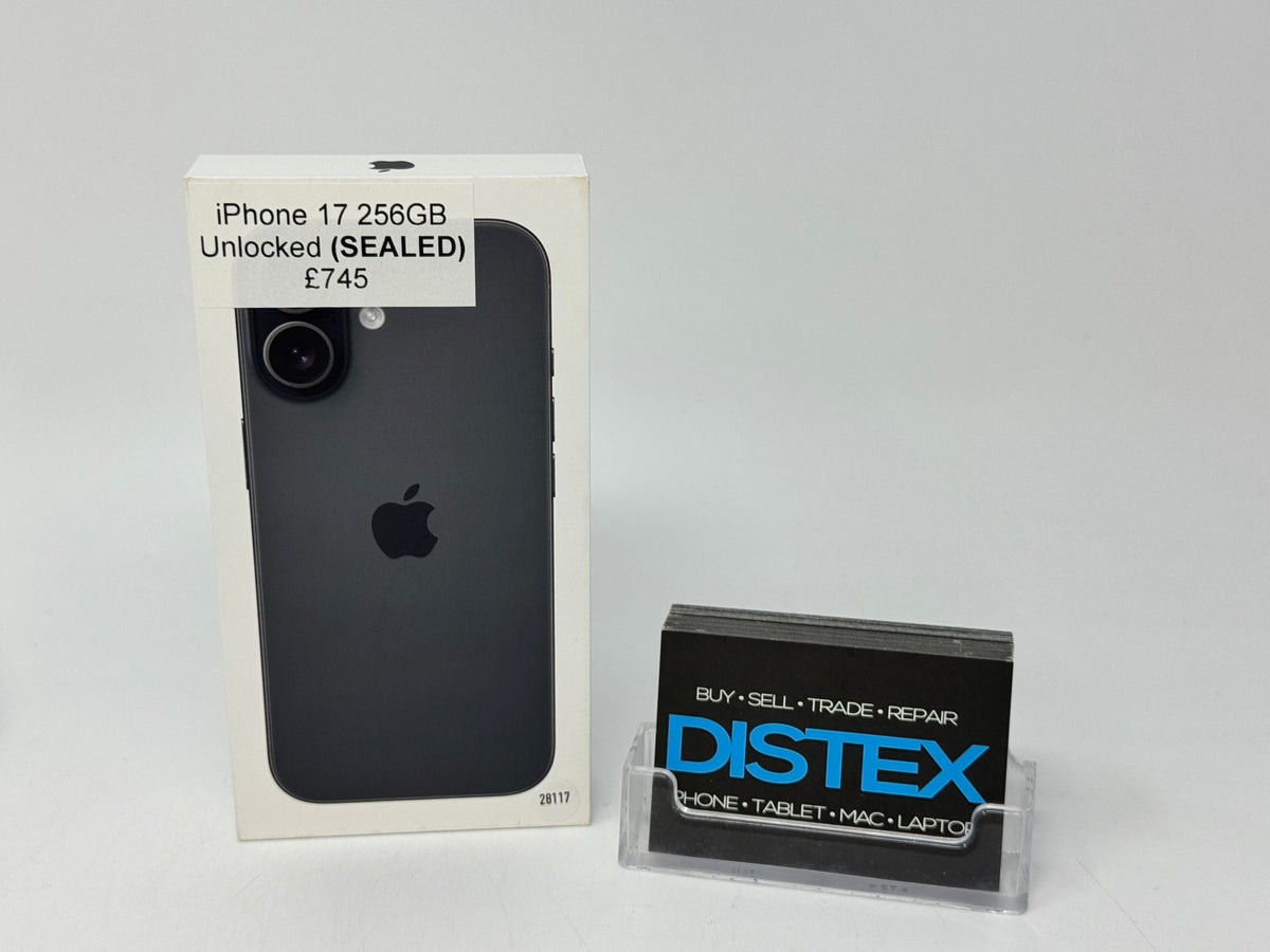 Apple iPhone 17 256GB Unlocked Black (SEALED) M28117