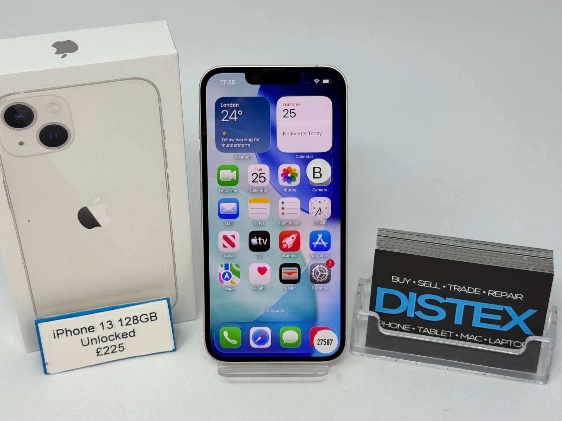 Apple iPhone 13 128GB Unlocked Starlight (B) M27587