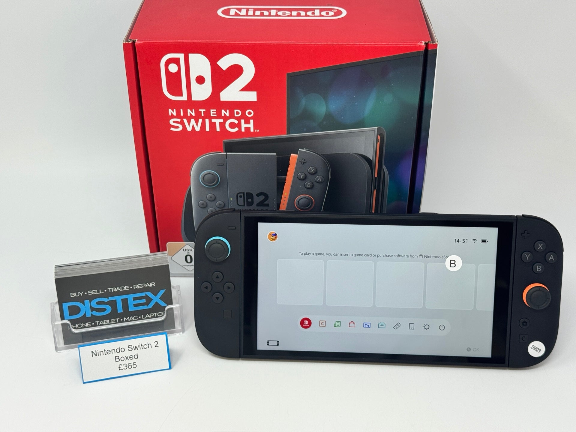 Nintendo Switch 2 Console Boxed with Accessories (B) M26029