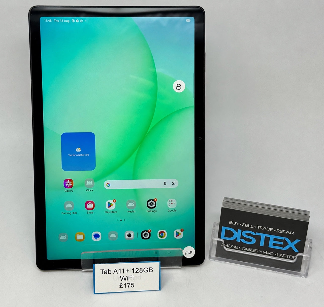 Samsung Tab A11+ 128GB WiFi Graphite (B) M27474