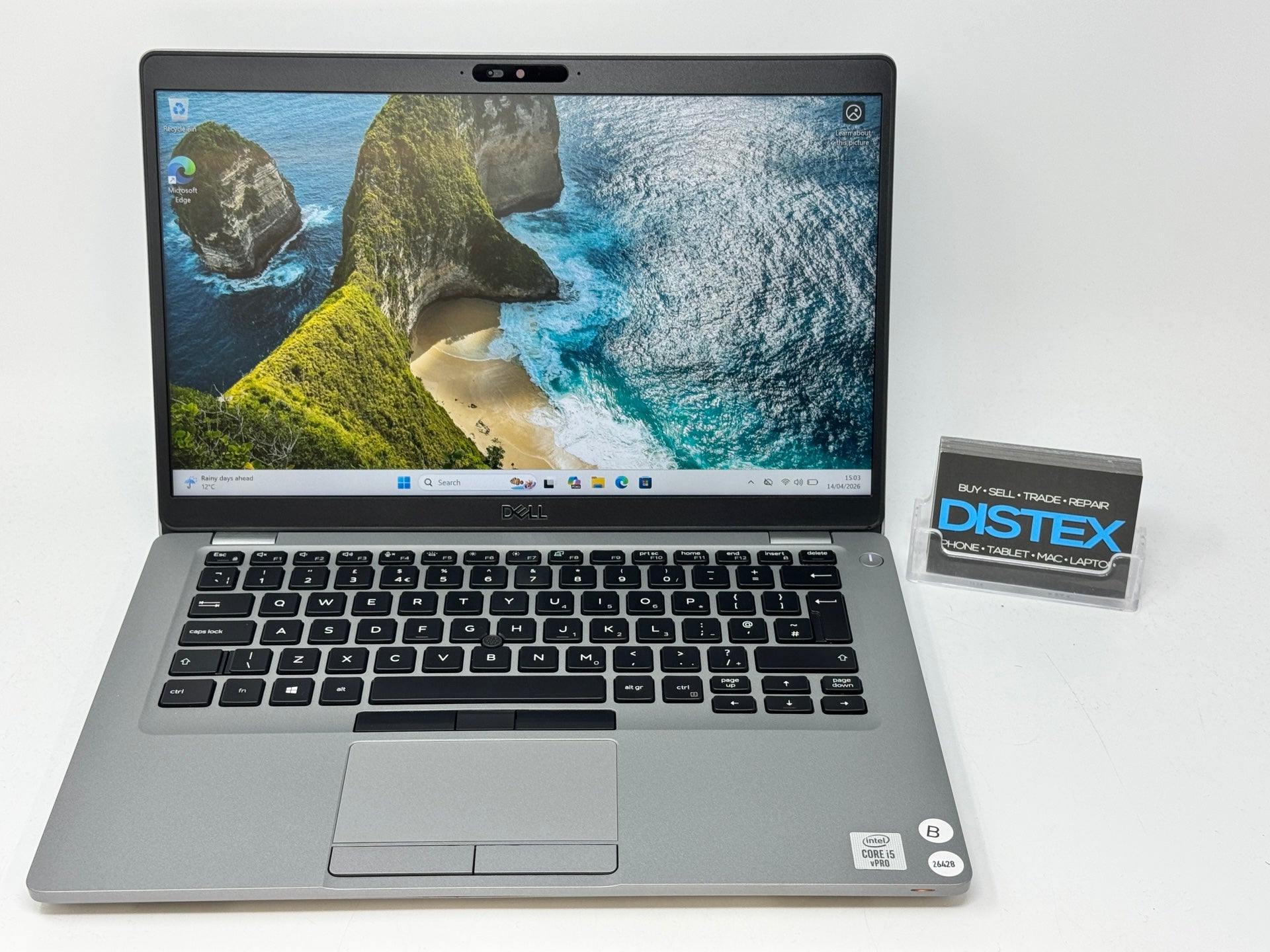 Dell Latitude 5411 Intel Core i5-10400H MX250 2GB GPU 8GB RAM 256GB SSD (B) M26428