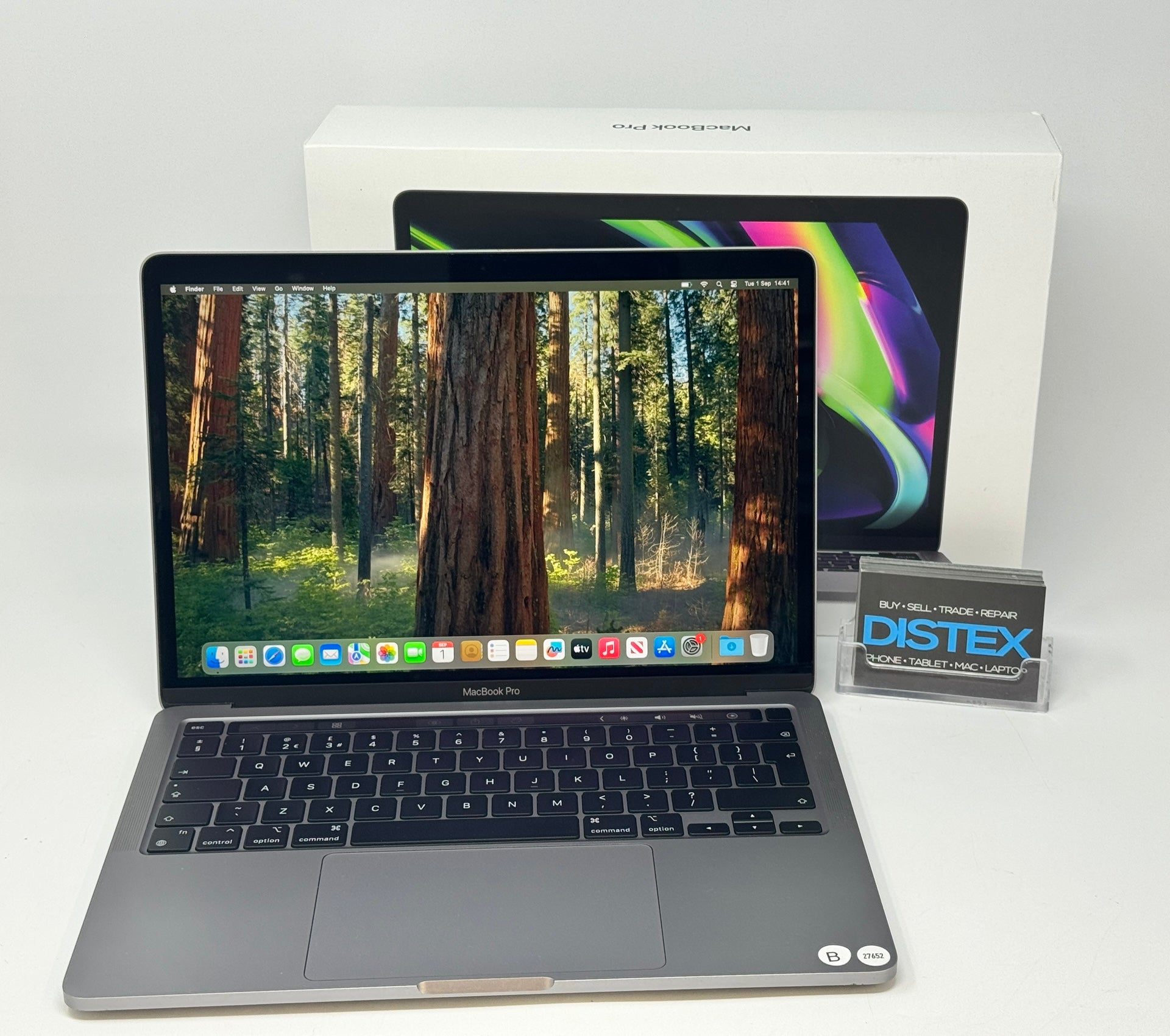 Apple MacBook Pro 2020 13" Display 8GB RAM 256GB SSD Space Grey (B) M27652