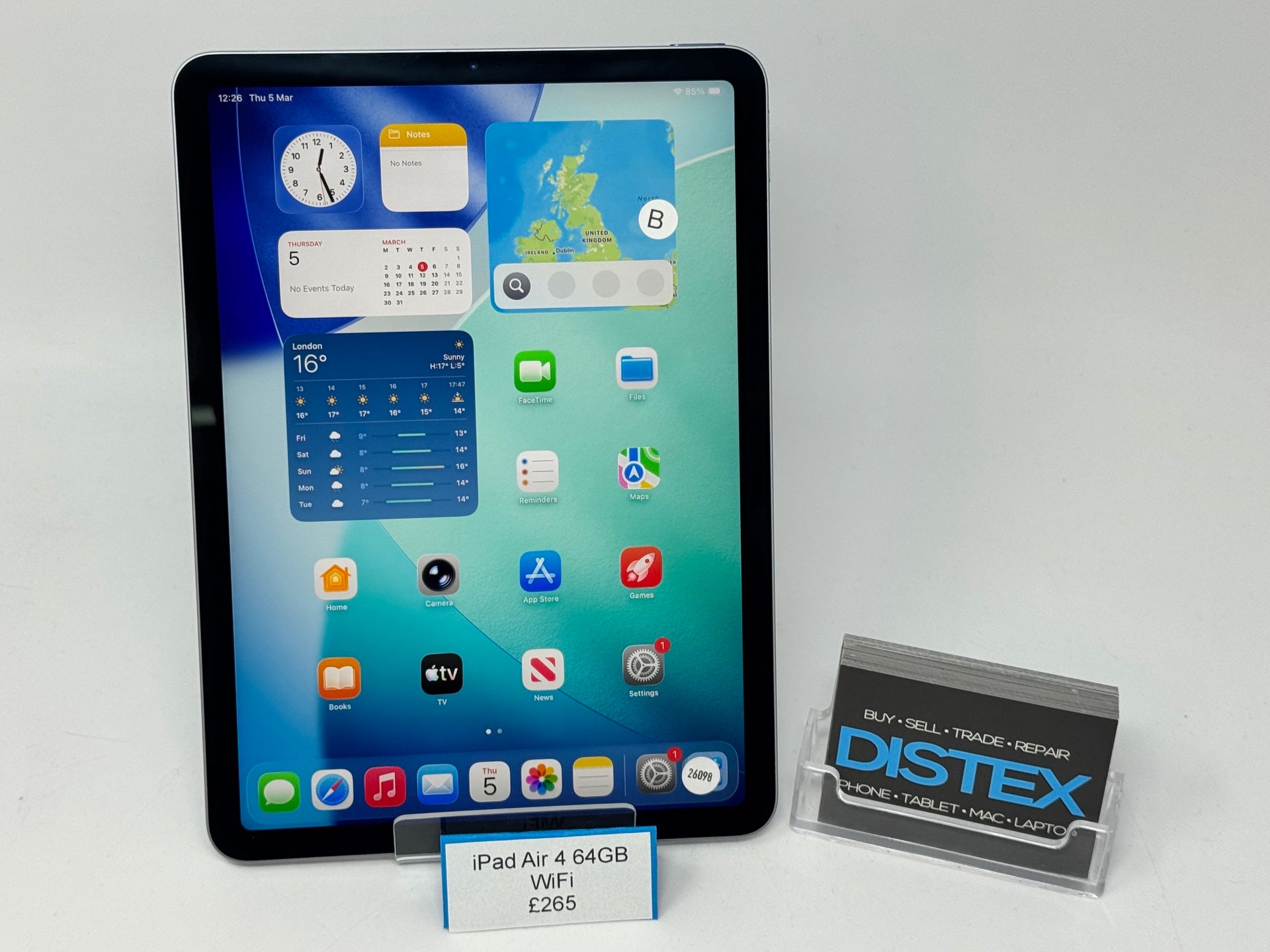Apple iPad Air 4 64GB WiFi Sky Blue (B) M26098